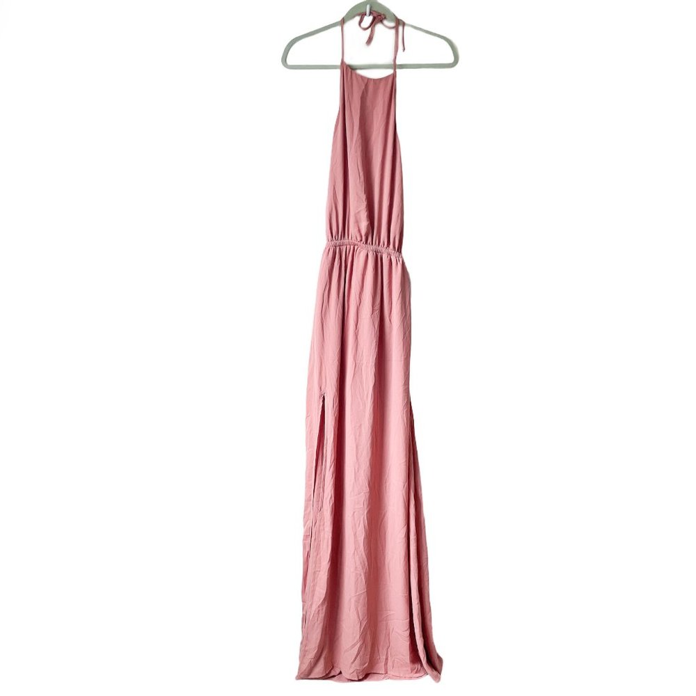 SHOW ME YOUR MUMU Dress Heather Rustic Mauve Small